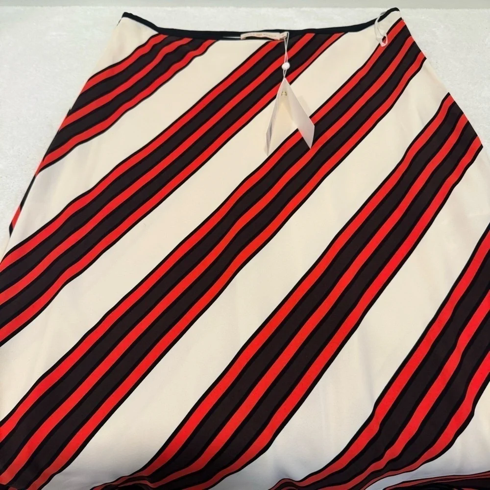 TORY BURCH PRINTED MIDI SKIRT size 10